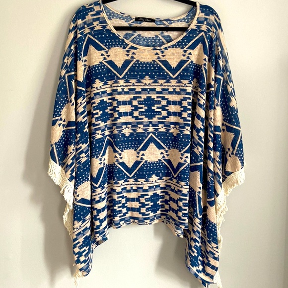 Honey Punch Tops - Honey Punch Poncho